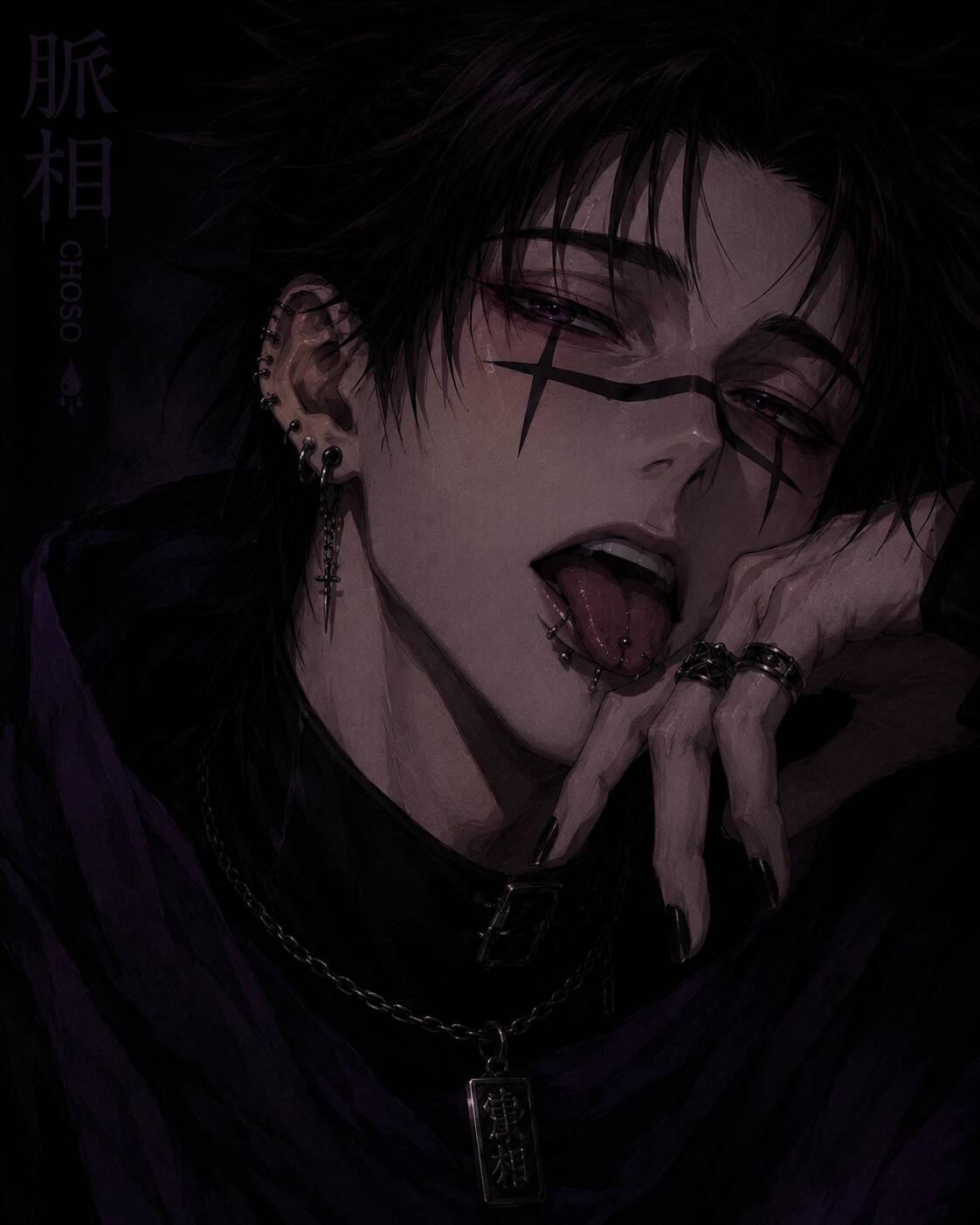 Choso pfp Profile Picture Dark Aesthetic Jujutsu Kaisen