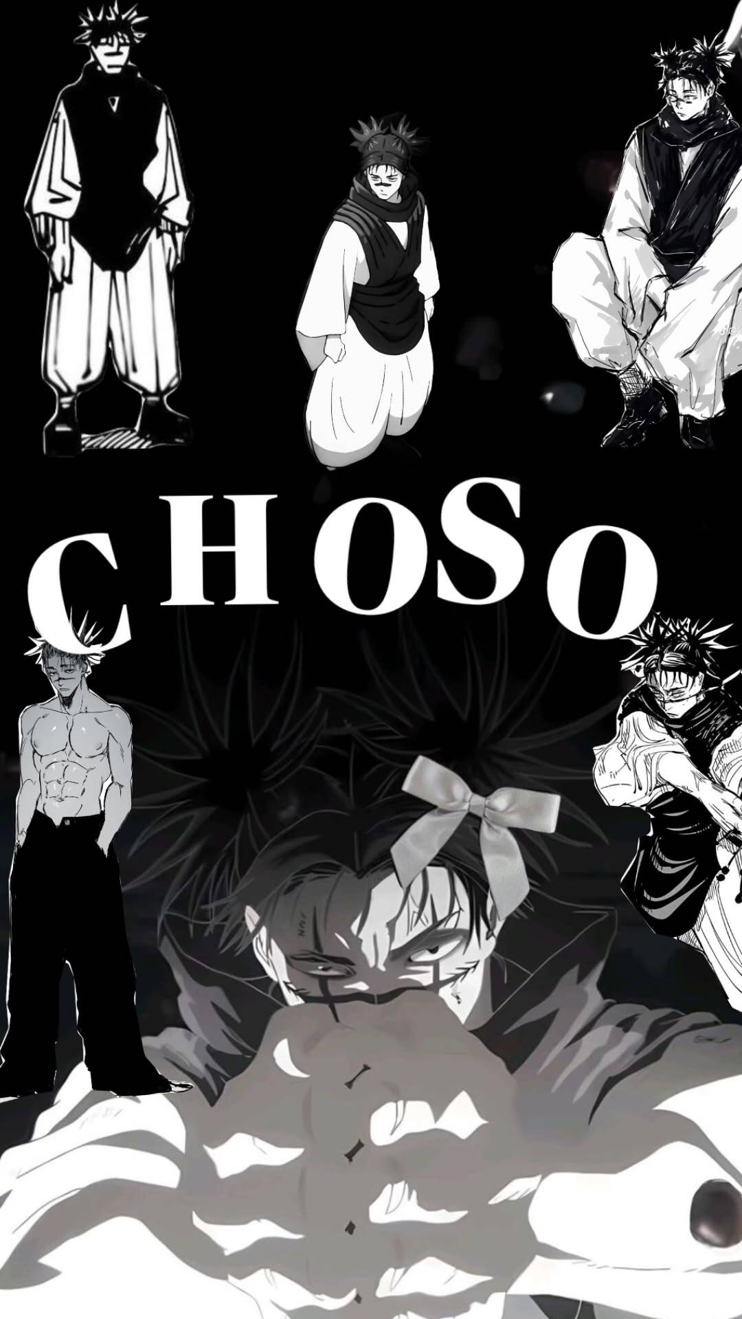 Choso pfp Profile Picture Jujutsu Kaisen Aesthetic Black and White