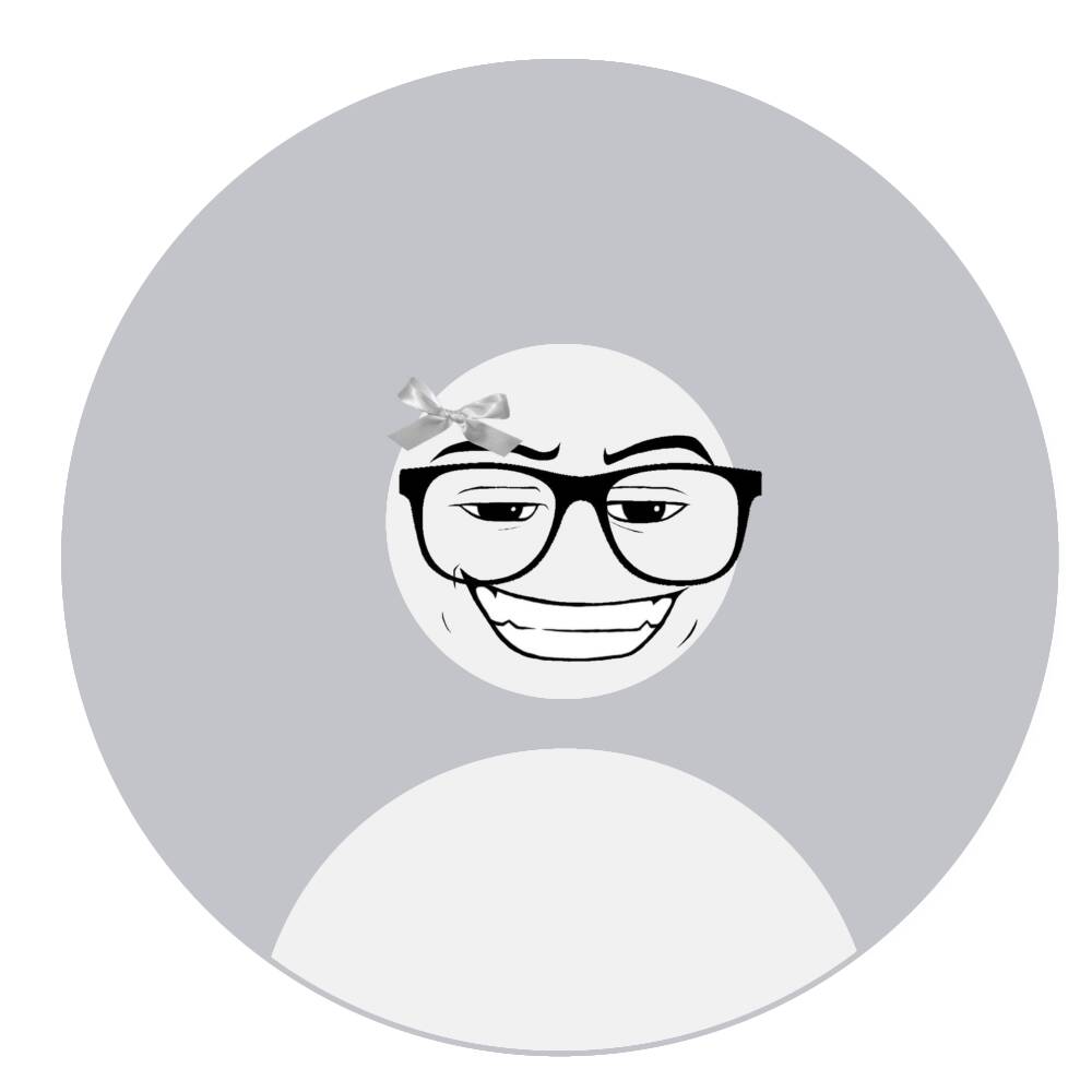 Cool pfp Profile Picture with Glasses and Bow