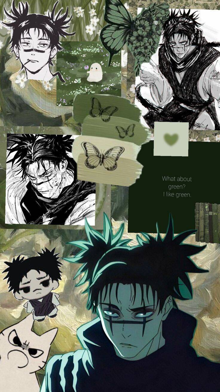 Choso pfp Profile Picture Aesthetic Green Theme