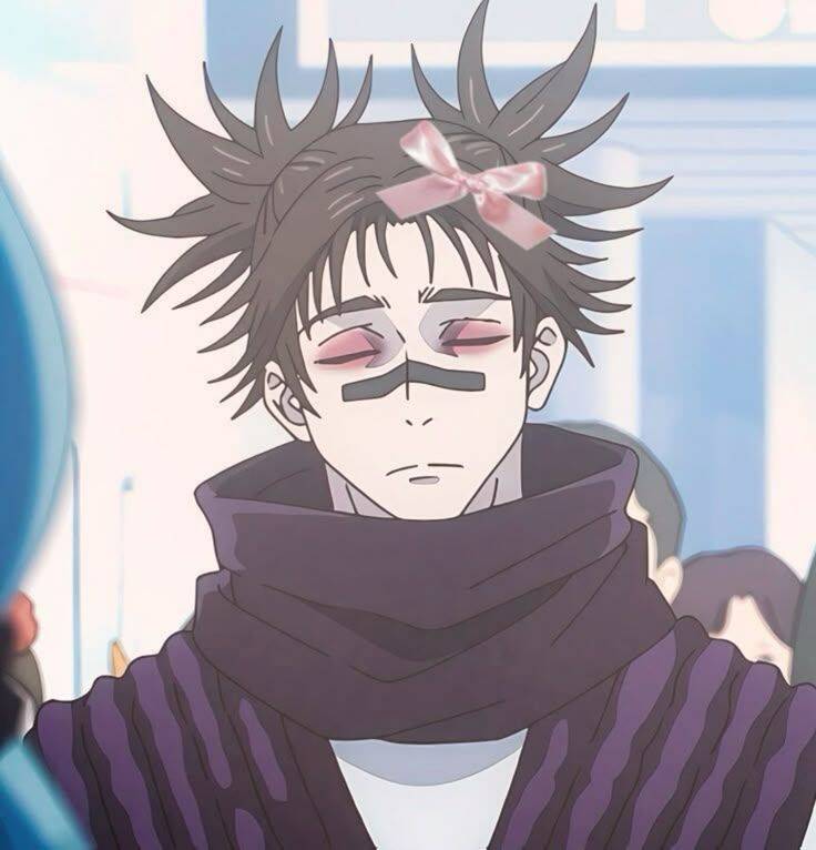 Choso pfp Profile Picture Aesthetic Anime Style with Bow