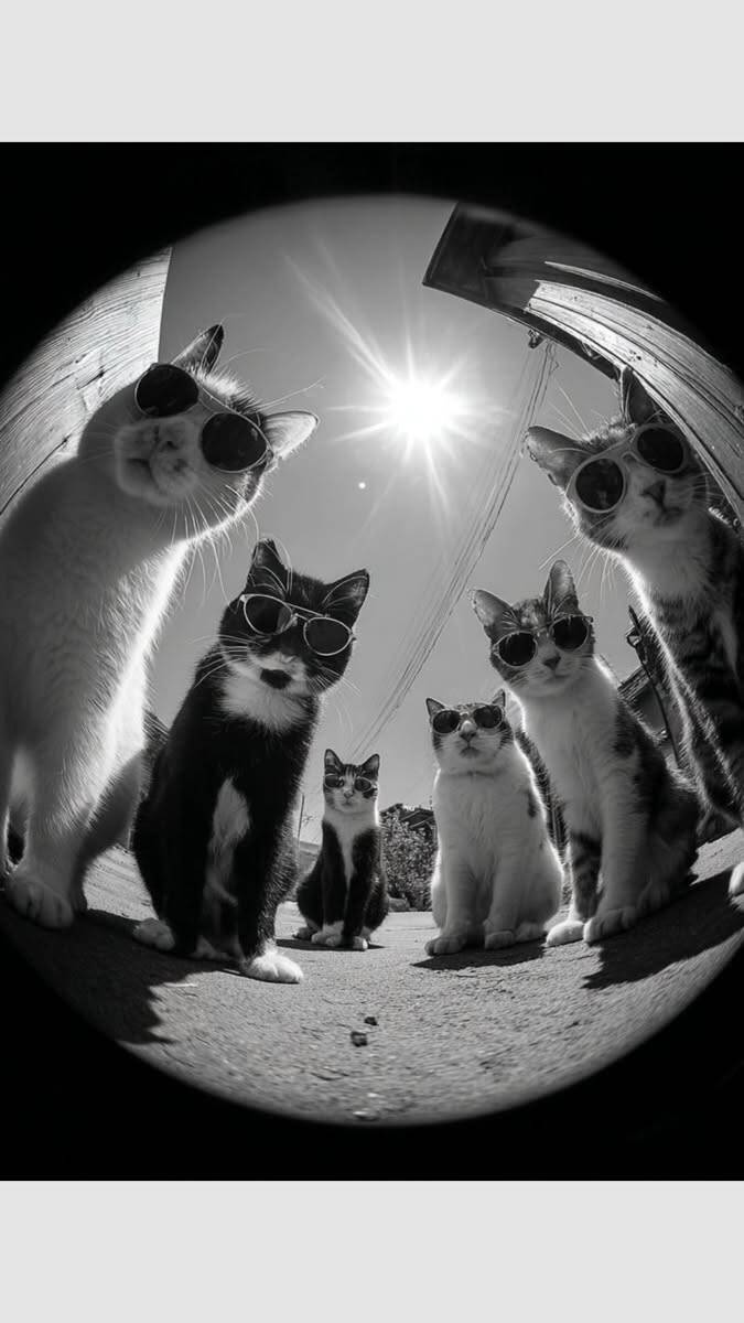 Cool pfp Profile Picture of Cats Wearing Sunglasses