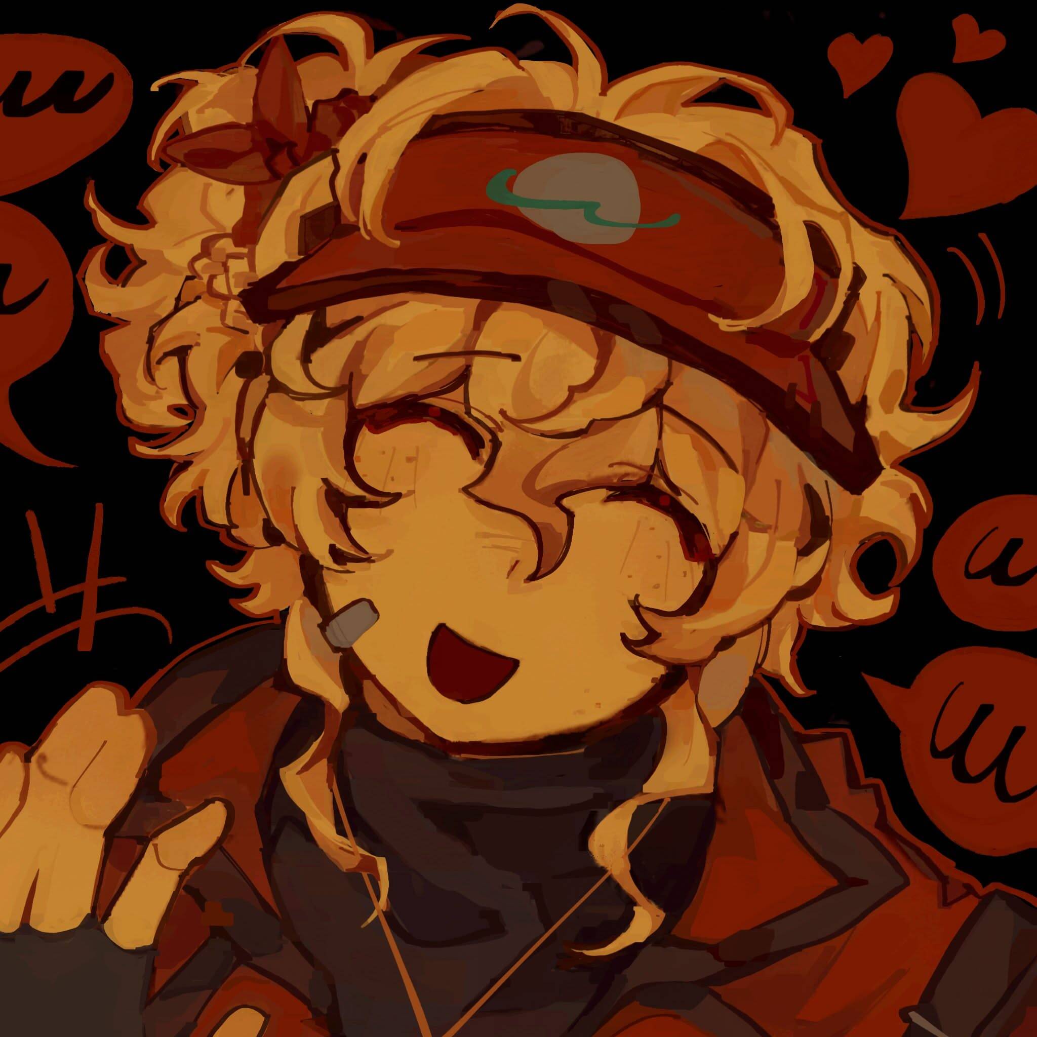 Forsaken PFP Profile Picture Cute Character with Curly Hair