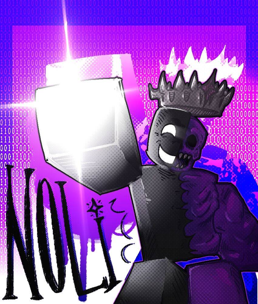 Forsaken PFP Profile Picture Roblox Noli Character with Crown