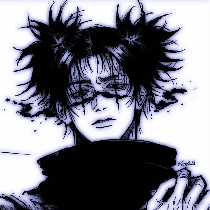 Choso pfp Profile Picture Jujutsu Kaisen Aesthetic Black and White