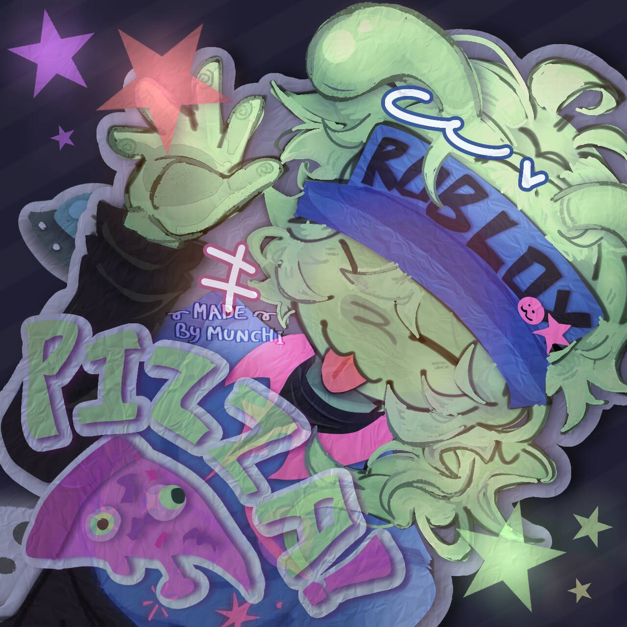 Forsaken PFP Profile Picture Roblox Alien Pizza Character