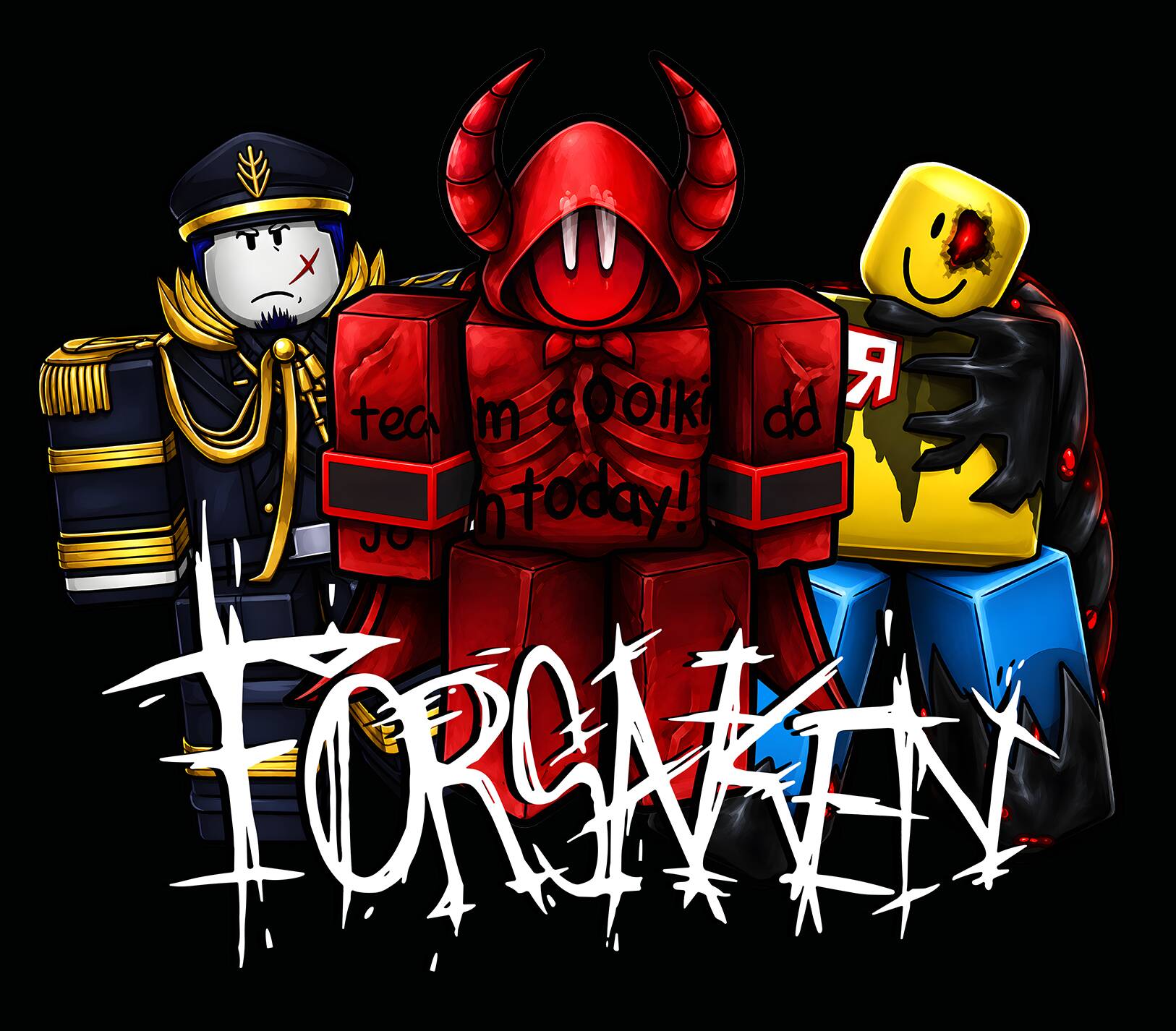 Forsaken PFP Profile Picture Roblox Demon Character Trio