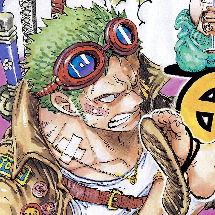 One Piece pfp Profile Picture Franky with Goggles and Cool Expression