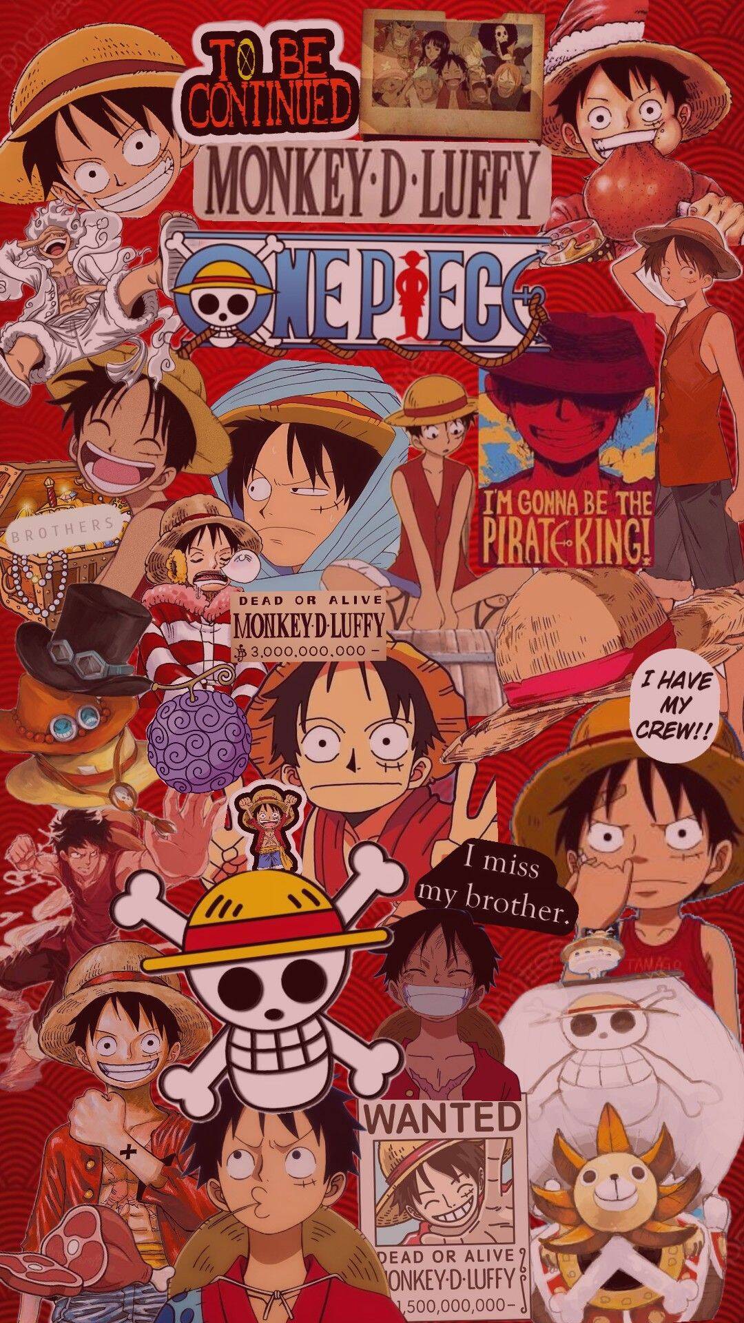One Piece pfp Profile Picture Luffy Collage Art