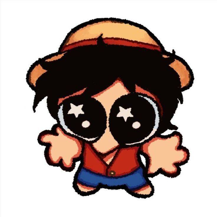 Chibi Luffy pfp Profile Picture Cute Anime Style