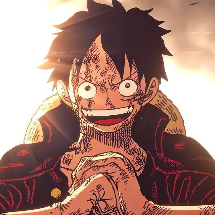 One Piece pfp Profile Picture Luffy Determined Smile