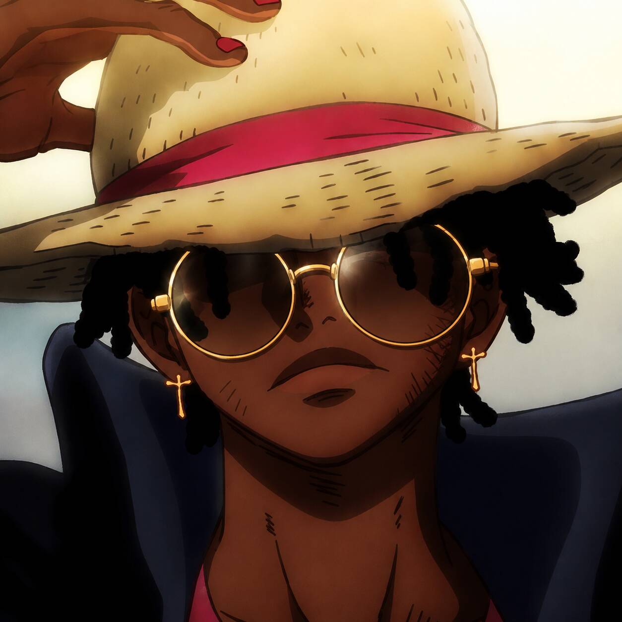 Cool Sunglasses Luffy pfp Profile Picture