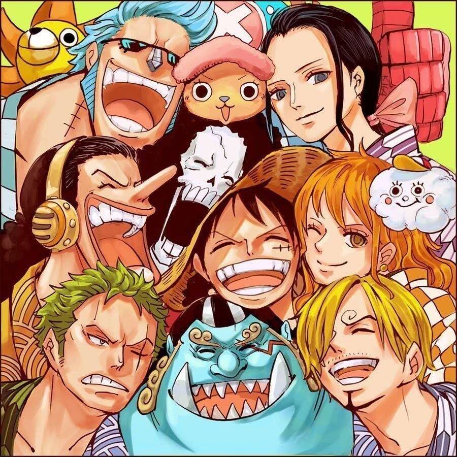 One Piece pfp Profile Picture Straw Hat Crew Smiling
