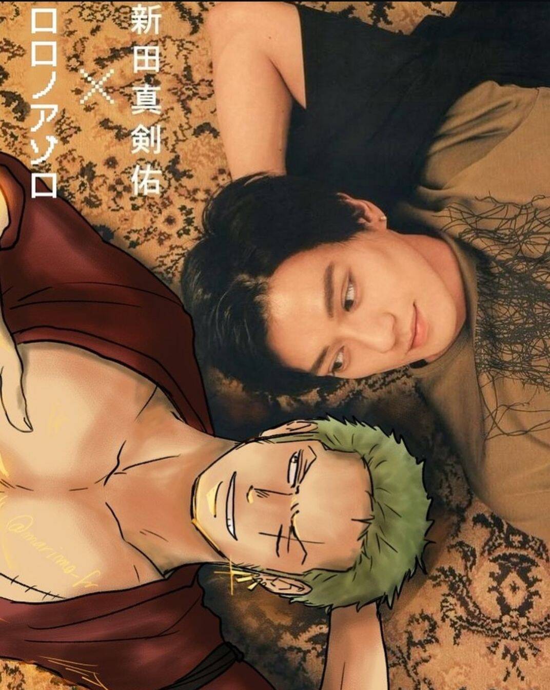 One Piece pfp Profile Picture Zoro Relaxing