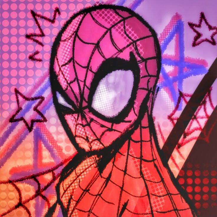 Spider Man pfp Profile Picture Vibrant Comic Style