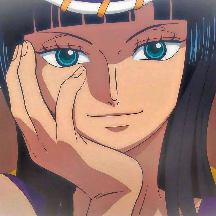 One Piece pfp Profile Picture Nico Robin with a Charming Smile