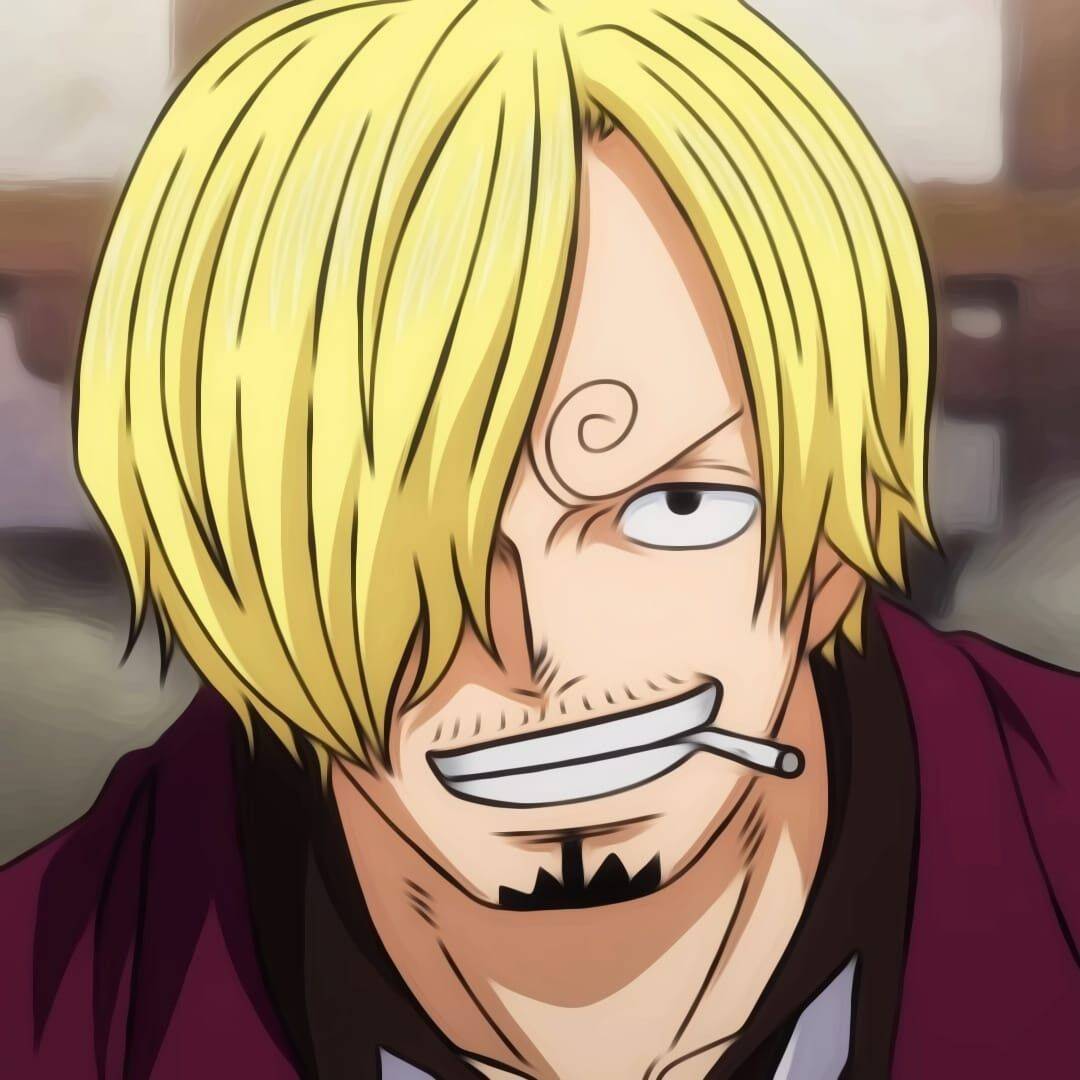 One Piece pfp Profile Picture Cool Sanji with Cigarette