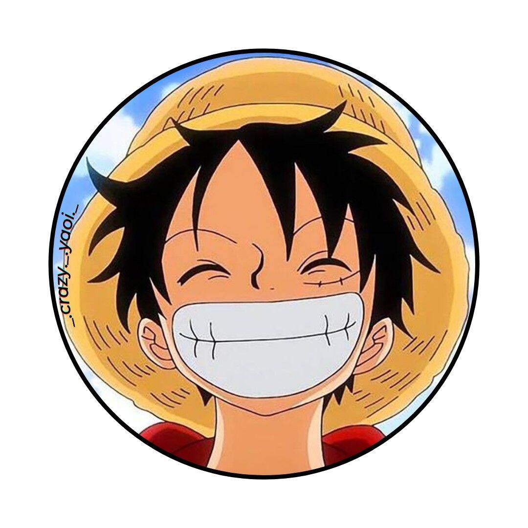 Luffy pfp Profile Picture Happy Smiling Straw Hat
