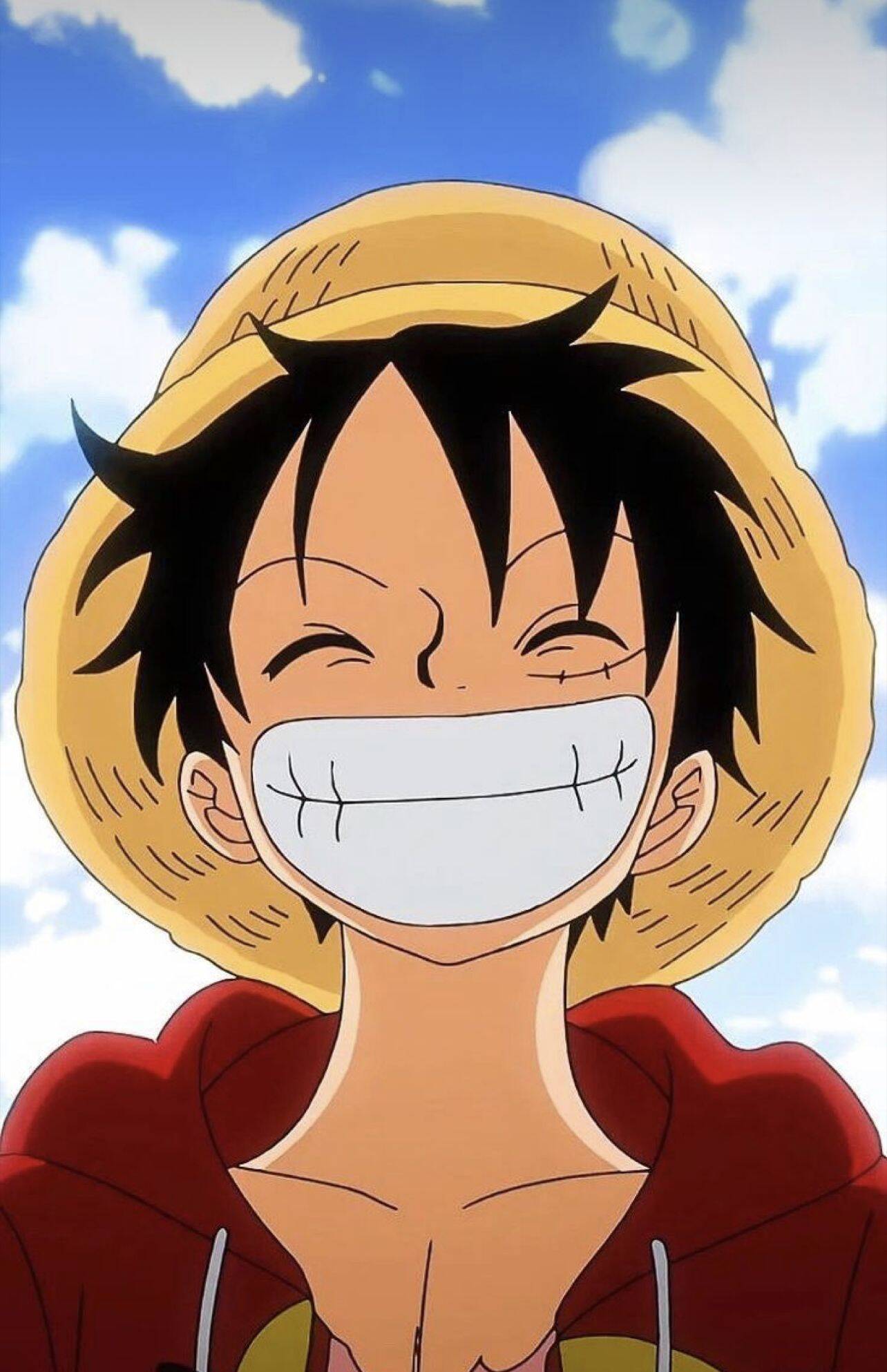 Luffy pfp Profile Picture Happy Straw Hat Smiling Luffy