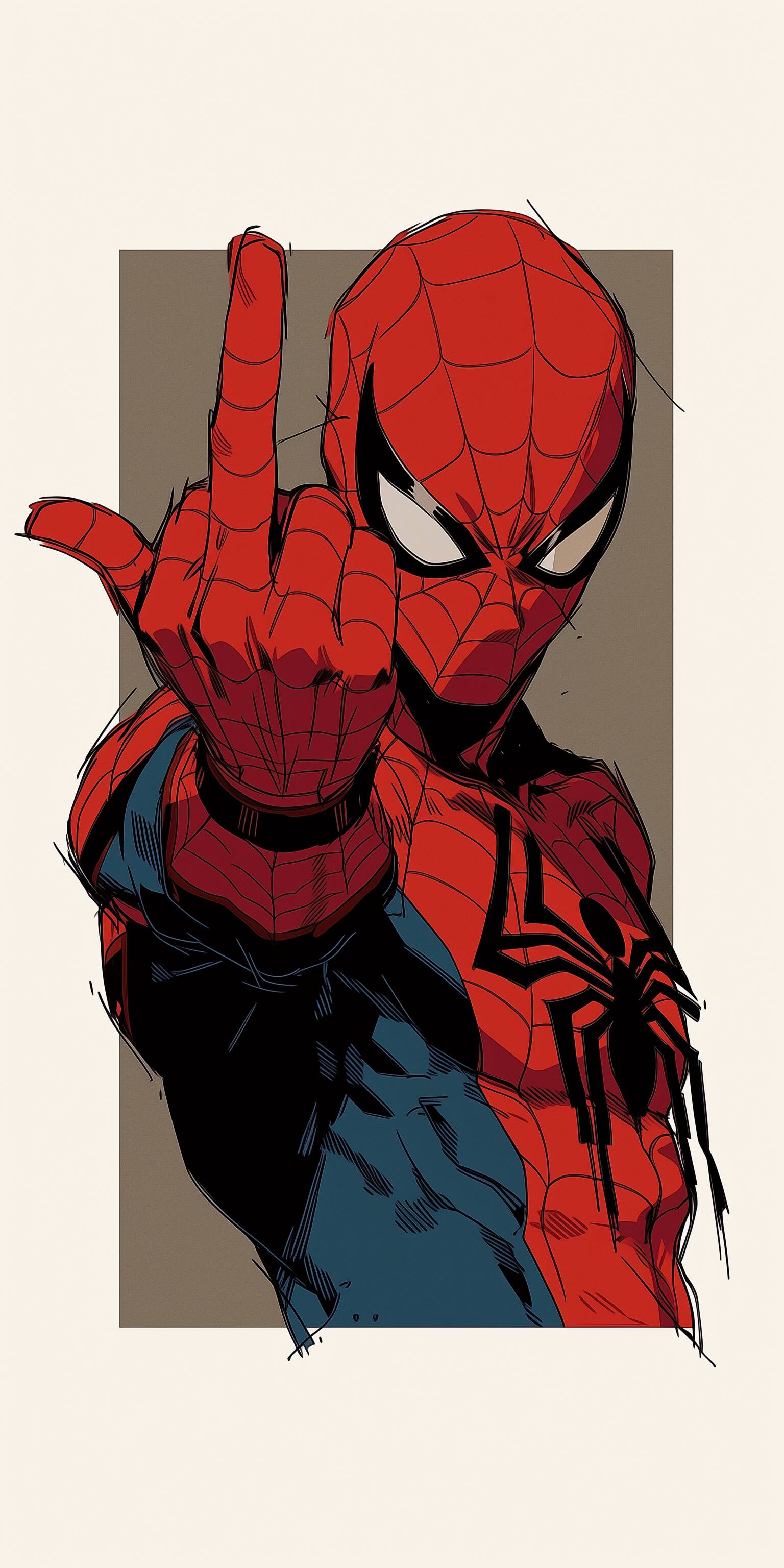 Spiderman pfp Profile Picture Making a Bold Statement