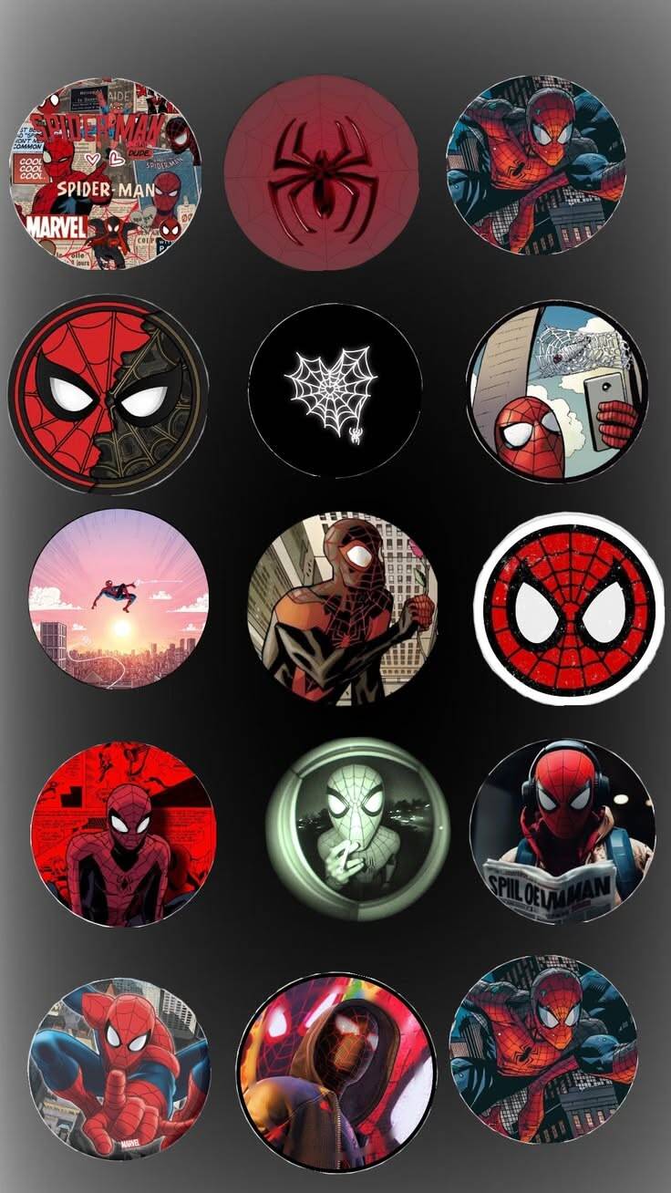 Spiderman pfp Profile Picture Collage of Iconic Spiderman Designs