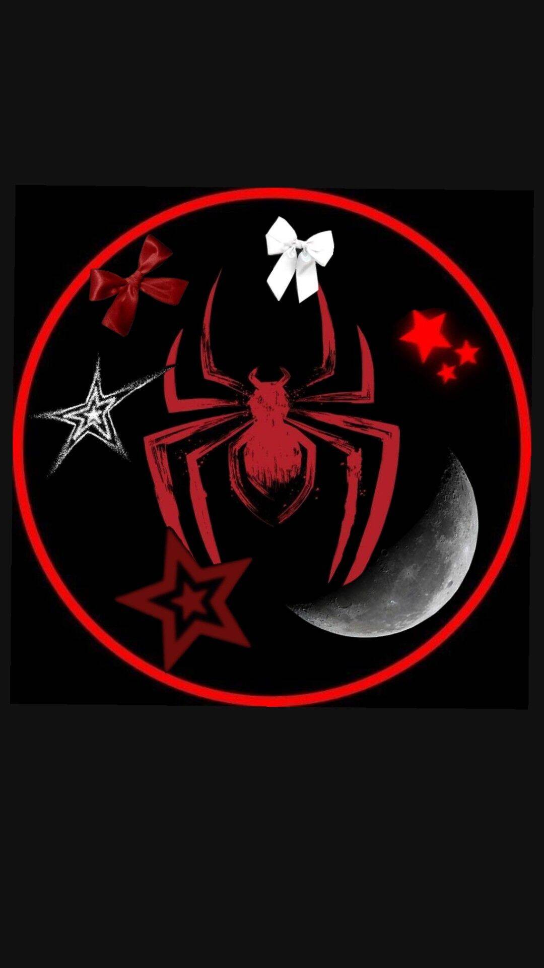 Spiderman pfp Profile Picture with Red and Black Aesthetic