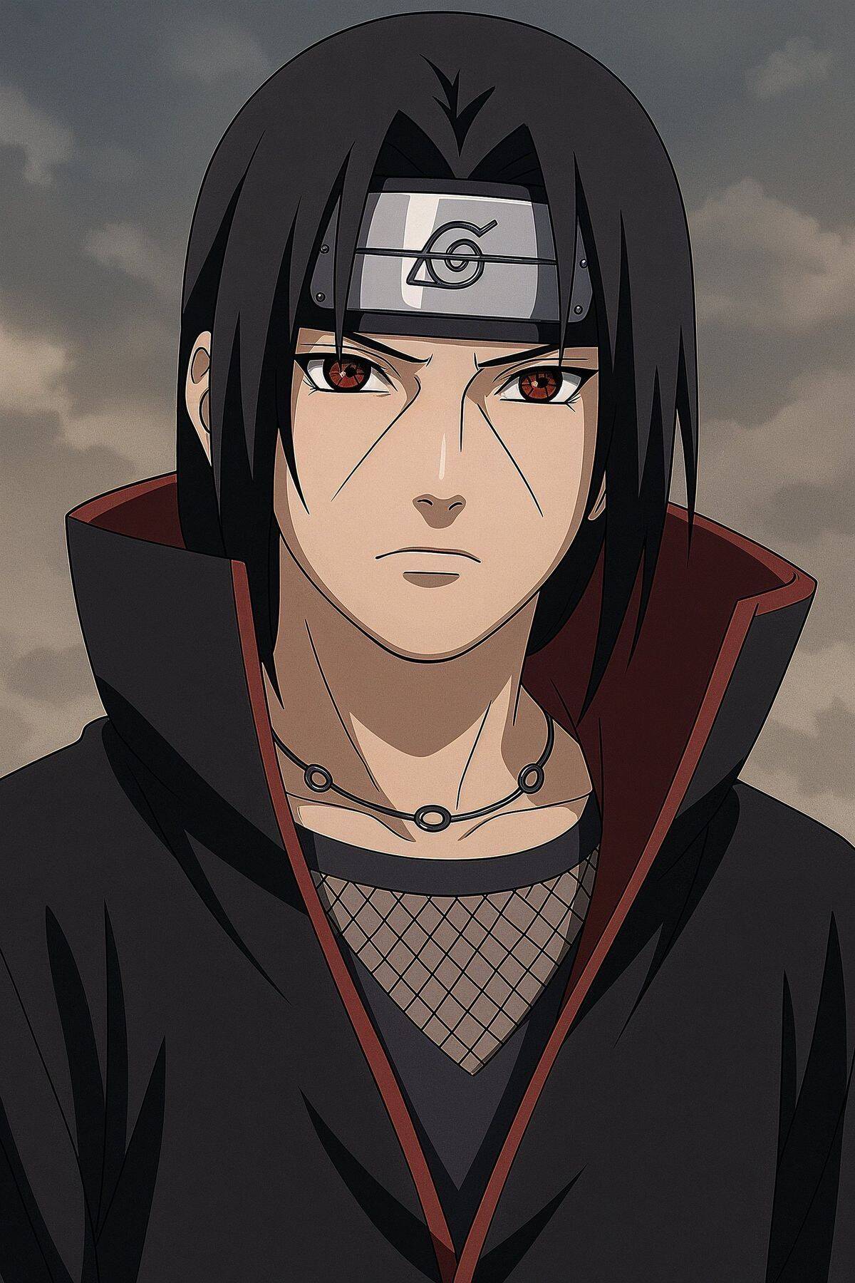 Itachi Uchiha pfp Profile Picture Serious Expression