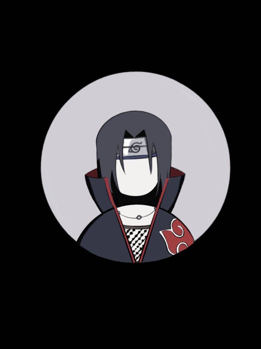Itachi Uchiha pfp Profile Picture Minimalist Design