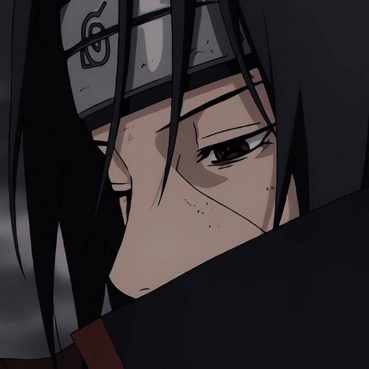 Itachi Uchiha pfp Profile Picture Close Up Expression