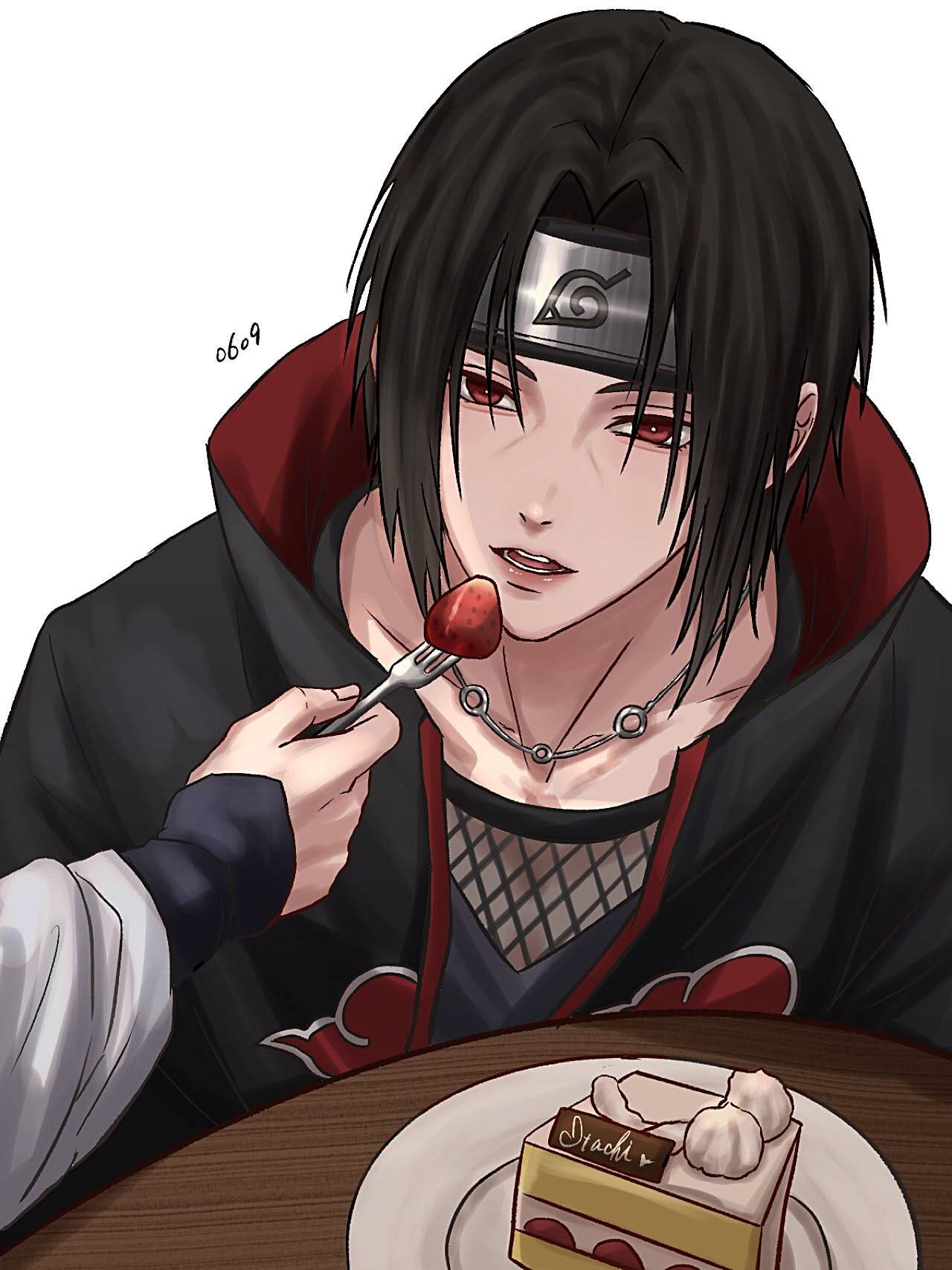 Itachi Uchiha pfp Profile Picture Sharing Cake