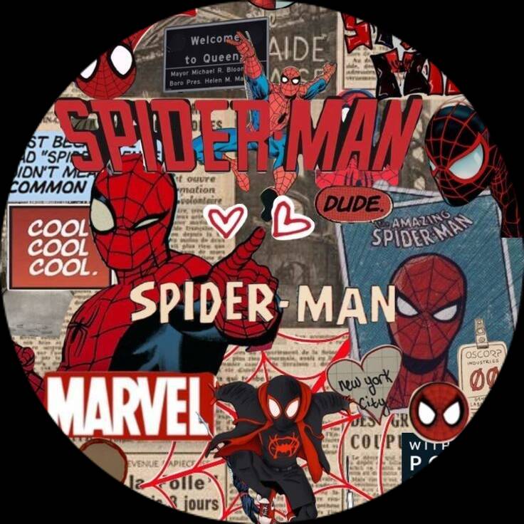 Spiderman pfp Profile Picture Collage of Spider Man Characters