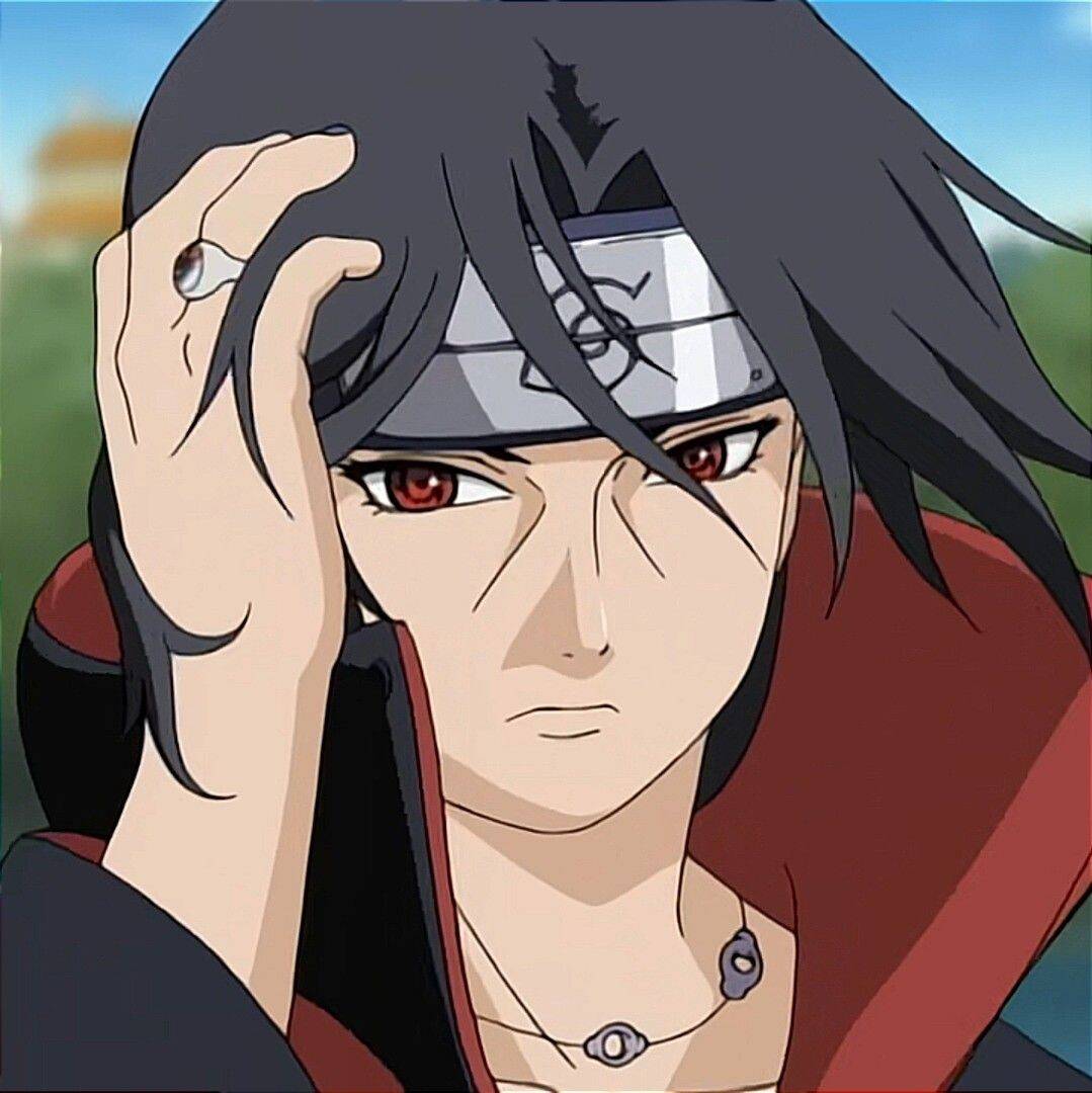 Itachi Uchiha pfp Profile Picture Intense Expression