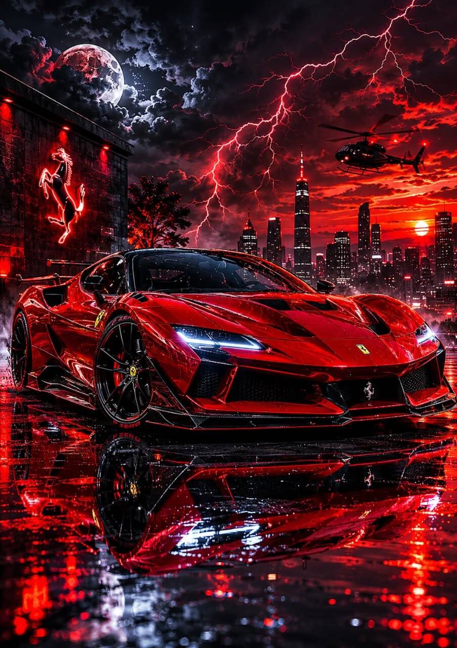 Ferrari Car pfp Profile Picture Red Sports Car
