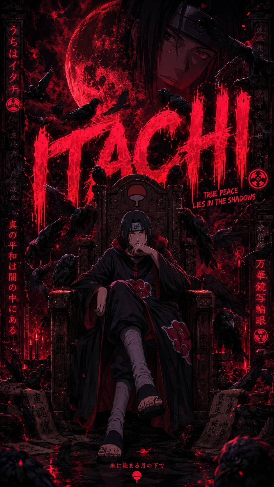 Itachi Uchiha pfp Profile Picture Throne of Shadows