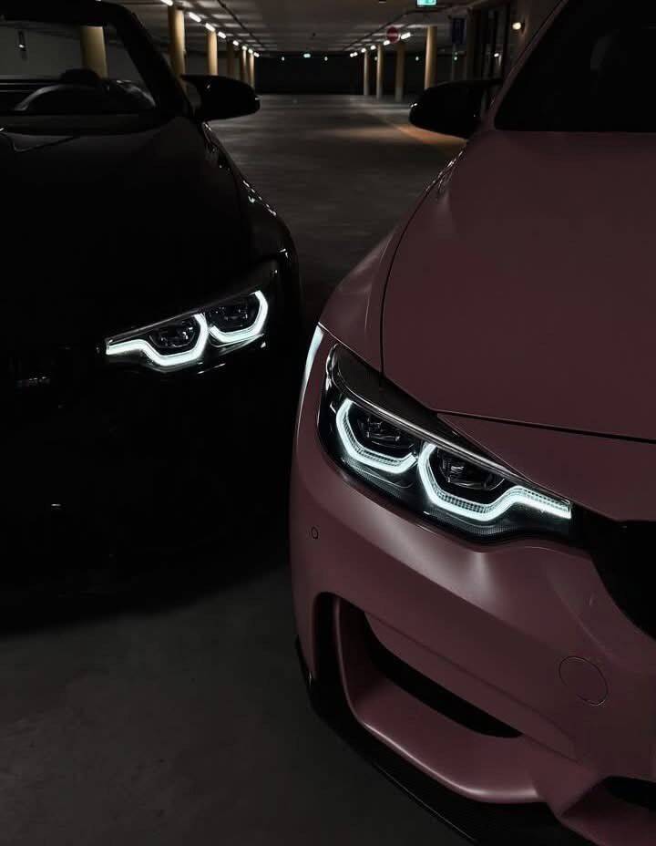 BMW M4 Black and Pink Car pfp Profile Picture