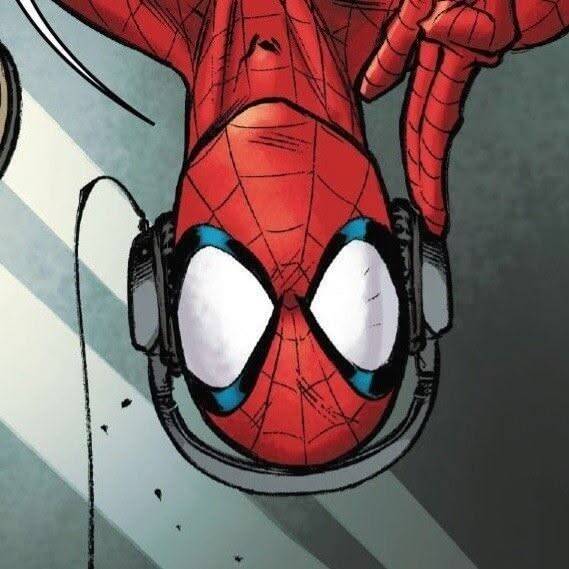 Spiderman pfp Profile Picture with Headphones and Chill Vibe