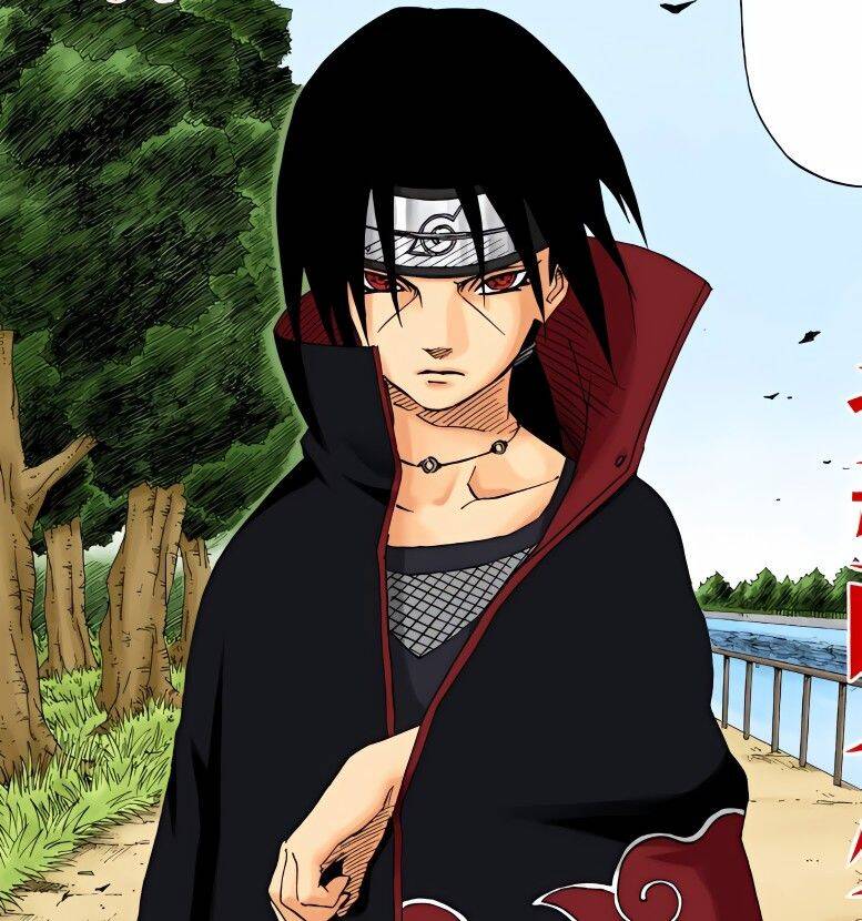 Itachi Uchiha pfp Profile Picture in Akatsuki Cloak