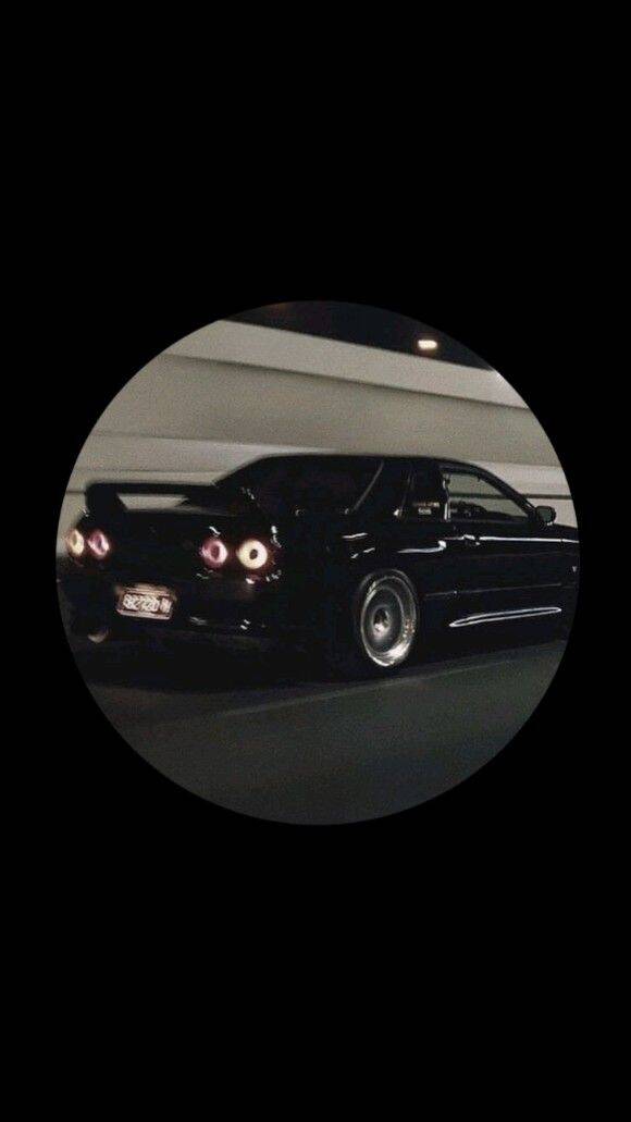 Nissan Skyline GT R R34 Black Car pfp Profile Picture