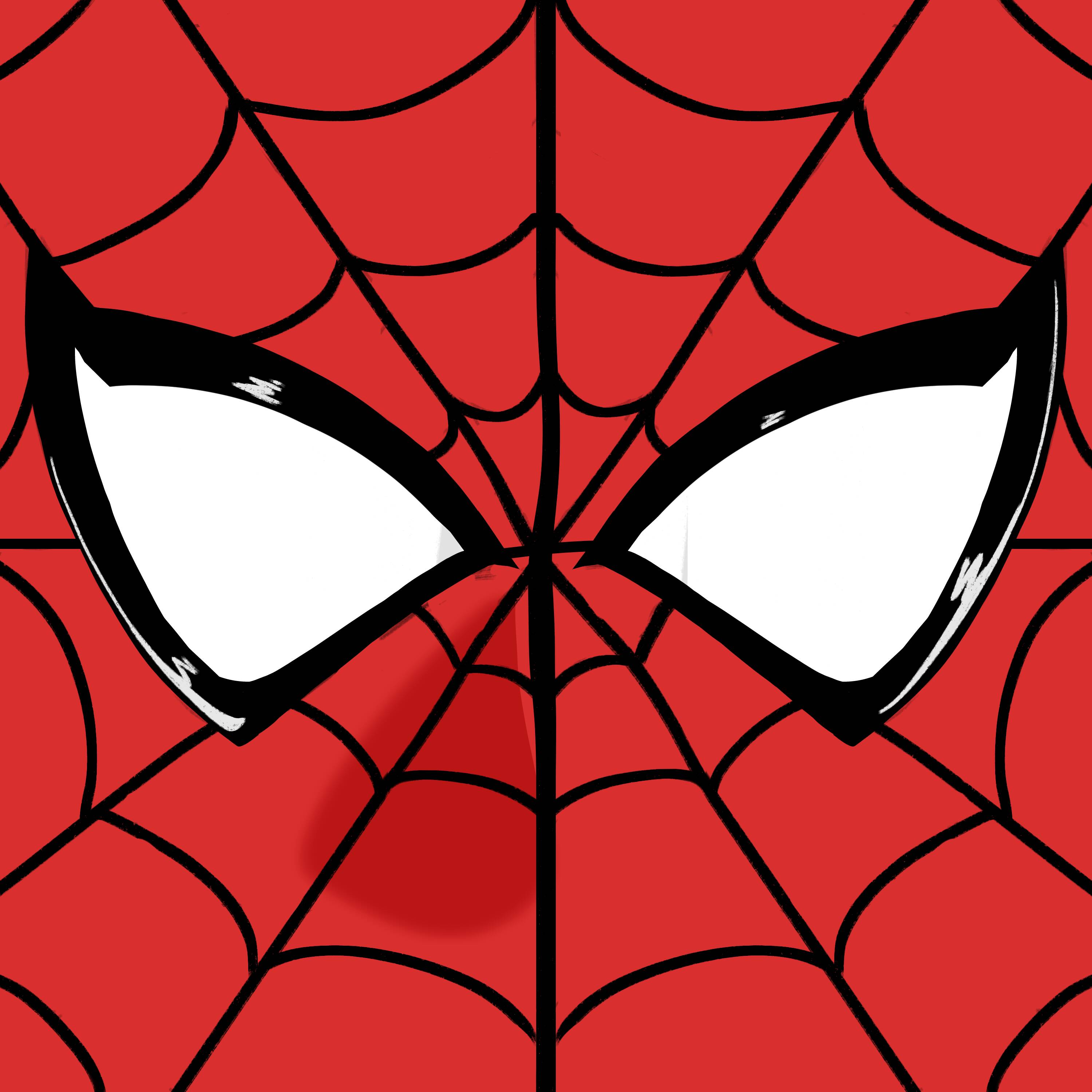 Spiderman pfp Profile Picture Close Up of Iconic Mask Design