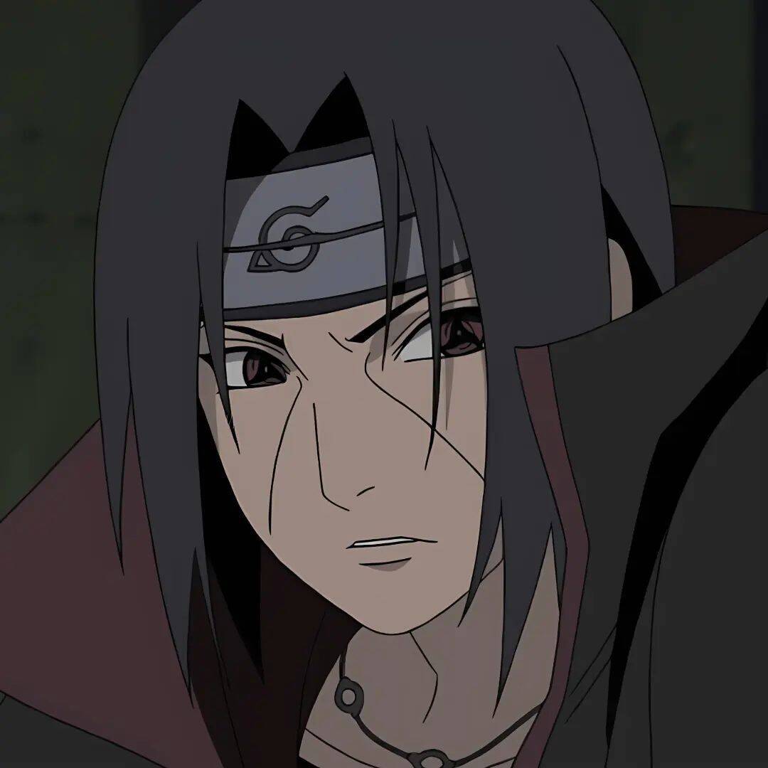 Itachi Uchiha pfp Profile Picture Intense Gaze