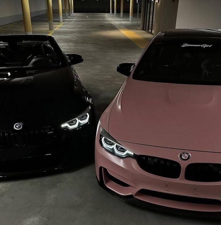 BMW M4 Black and Pink Car pfp Profile Picture