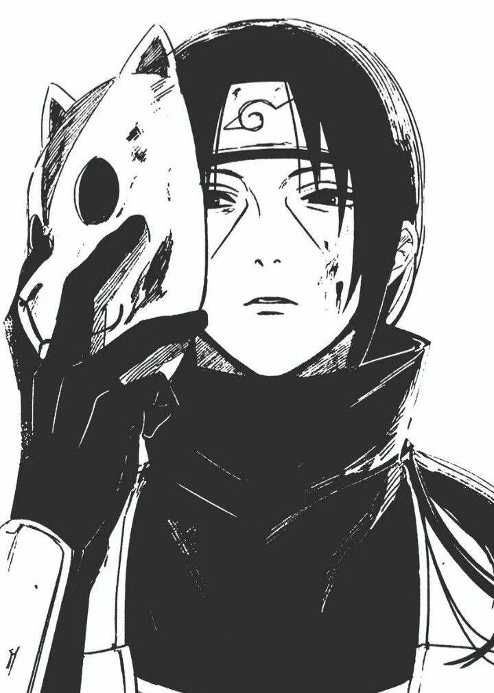 Itachi Uchiha pfp Profile Picture Masked Expression