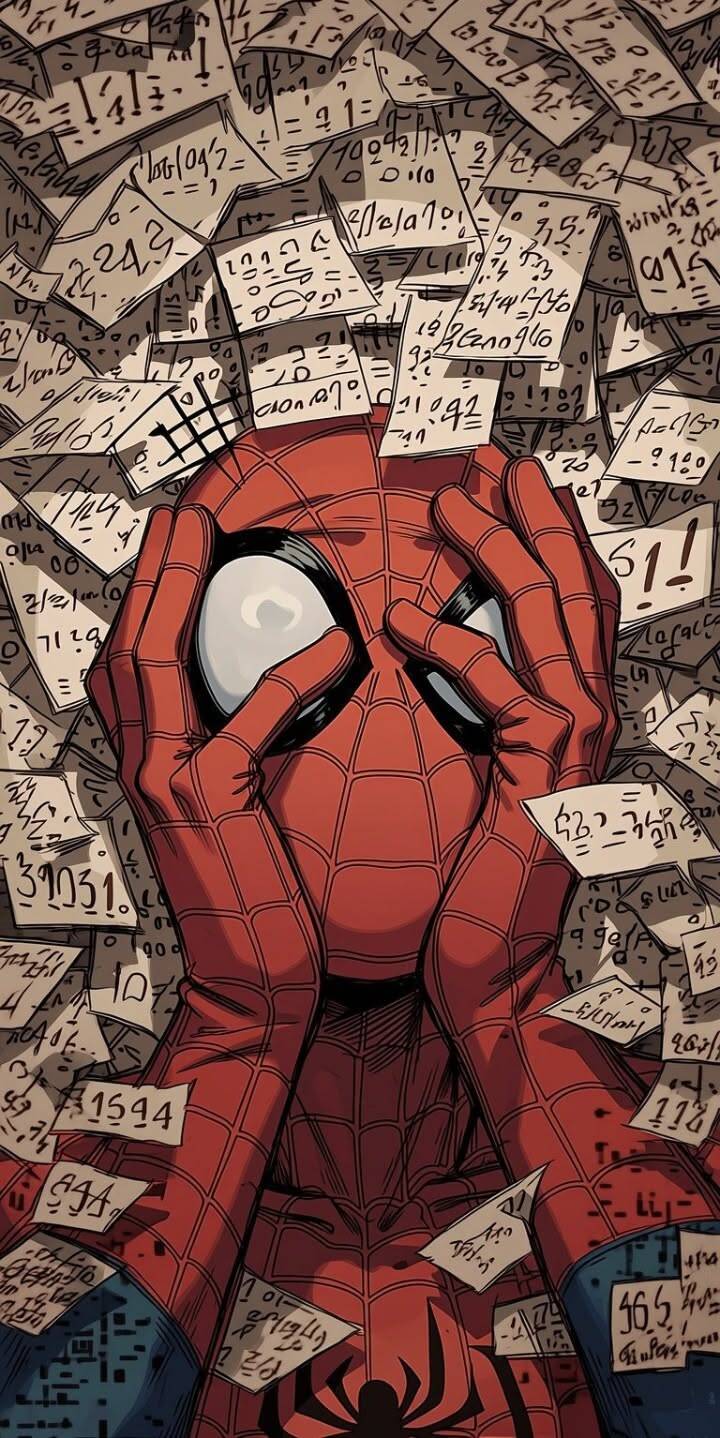 Spiderman pfp Profile Picture Overwhelmed by Numbers