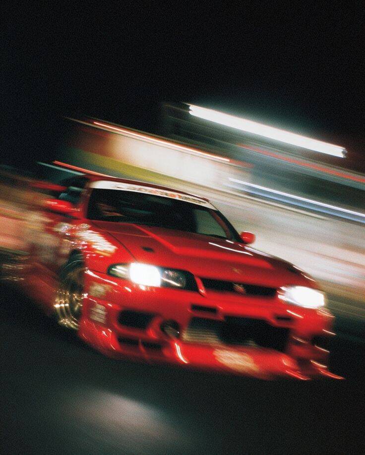 JDM Red Nissan Skyline GT R R34 Car pfp Profile Picture