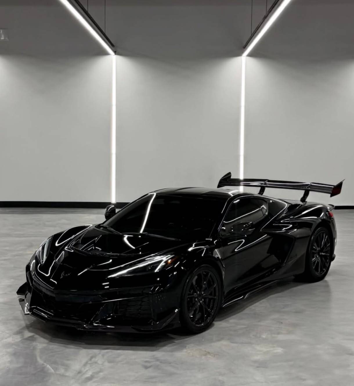Black C8 Corvette Car pfp Profile Picture