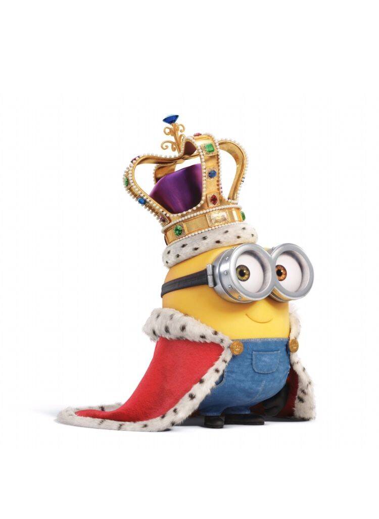 Minion pfp Profile Picture King Minion with Crown and Cape
