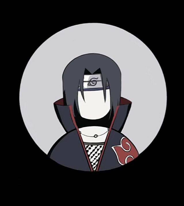 Itachi Uchiha pfp Profile Picture Minimalist Design