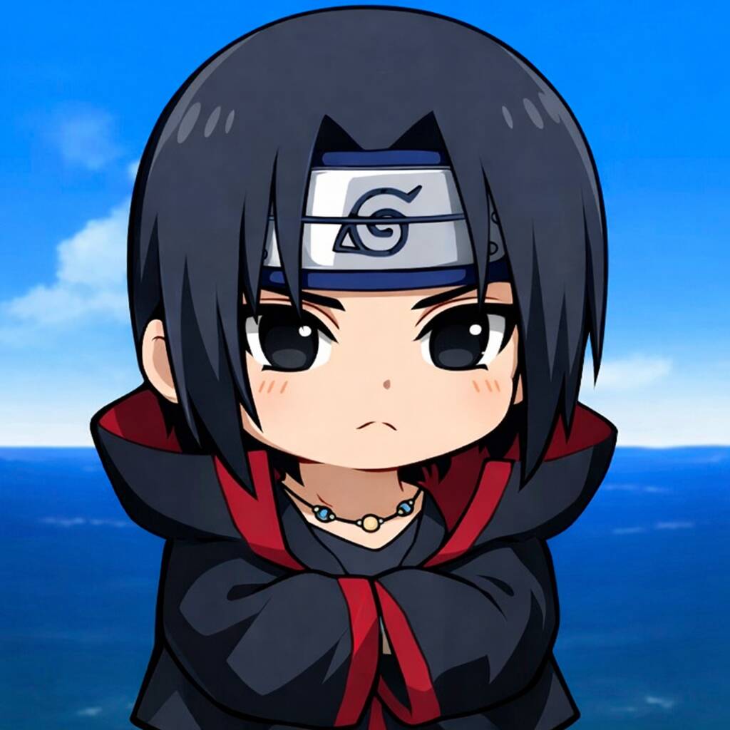 Itachi Uchiha pfp Profile Picture Cute Chibi Style