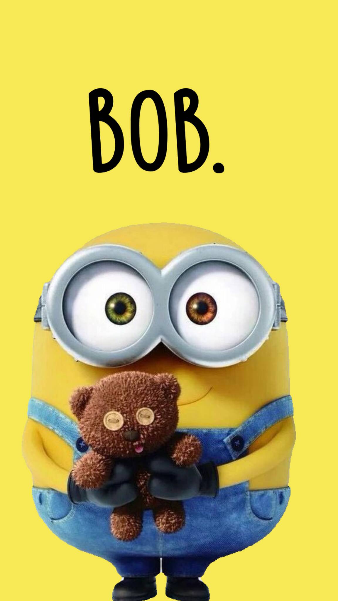 Minion pfp Profile Picture Bob with Teddy Bear