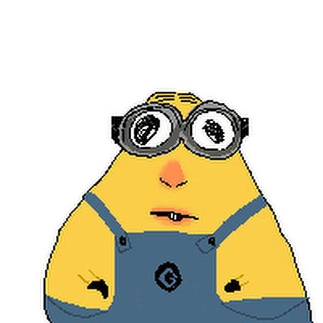 Minion pfp Profile Picture Adorable Minion with Big Glasses